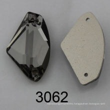 Factory Wholesale Black Diamond Crystal Stone for Garment Sewing